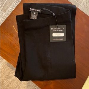 Black Franne Gold business pants! Tall size!